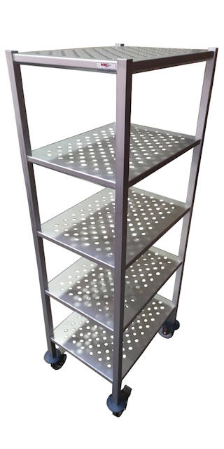 Etagère plateaux ajourés